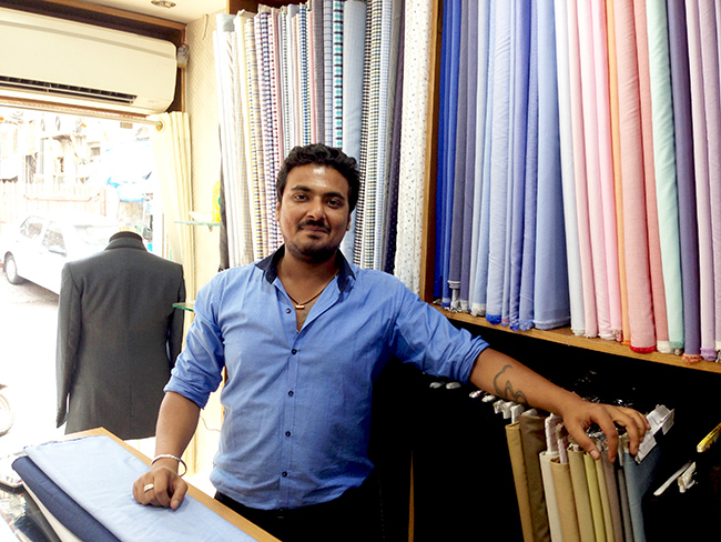 Boutique owner Hitesh Chhabria is rooting for the Congress